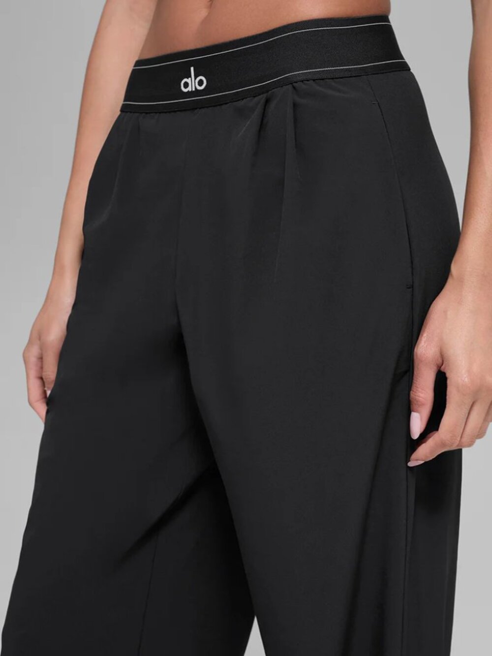 Black ALO Yoga Suit Up Trouser (Regular)🤲💖Leisure|Sports  Best-Selling - Picture 7 of 8